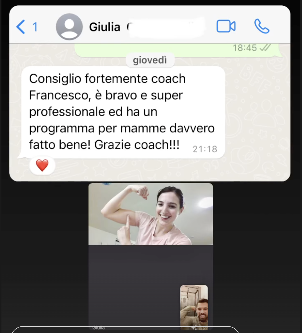 Testimonianza Mamma Fit Project
